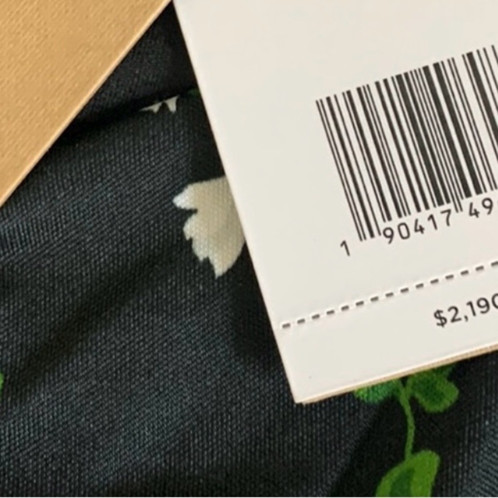 MICHAEL KORS COLLECTION NWT Daisy Ruched Satin Jersey Dress Runway Size 0 - Picture 14 of 17